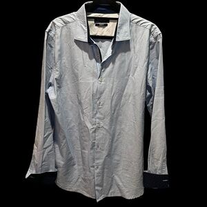 Denim & Flower Men's Long Sleeve Button Up Shirt Size XL